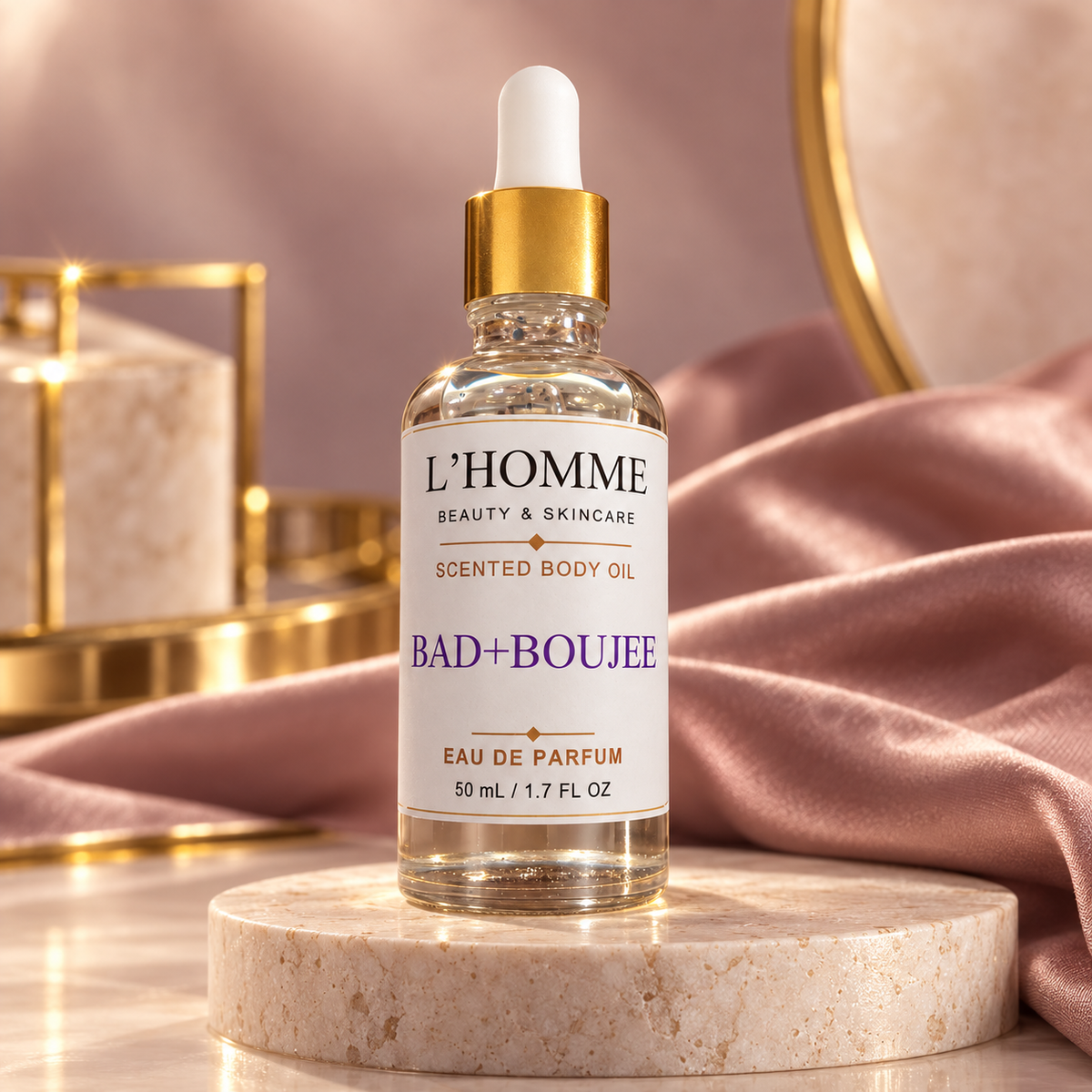 Bad & Boujee Eau de Parfum – L'Homme Beauty Inspired Fragrance