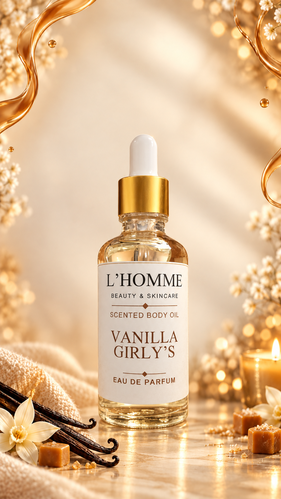 Vanilla Girly's Eau de Parfum 50ml – L'Homme Beauty