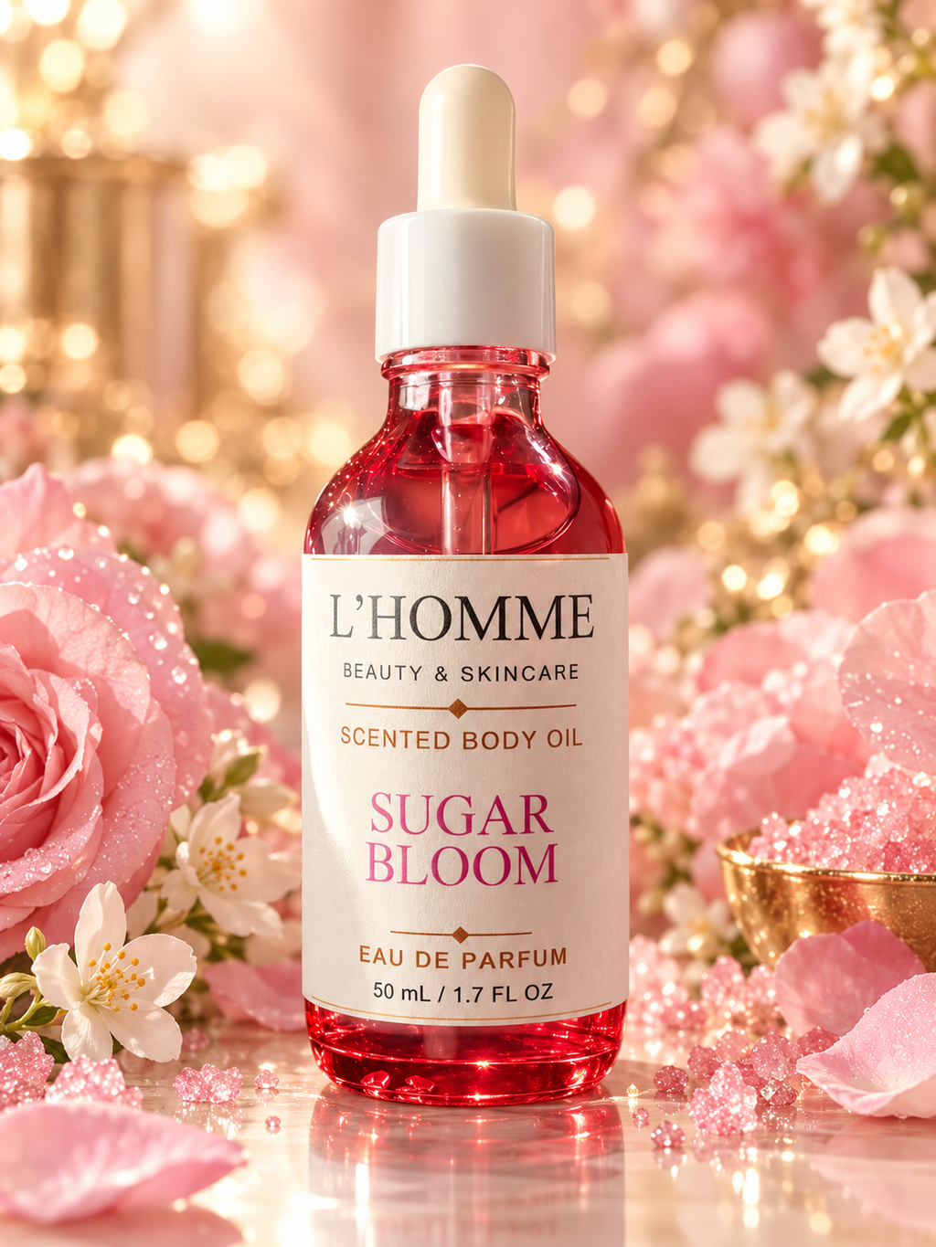 Sugar Bloom Eau de Parfum – L'Homme Beauty Inspired Fragrance