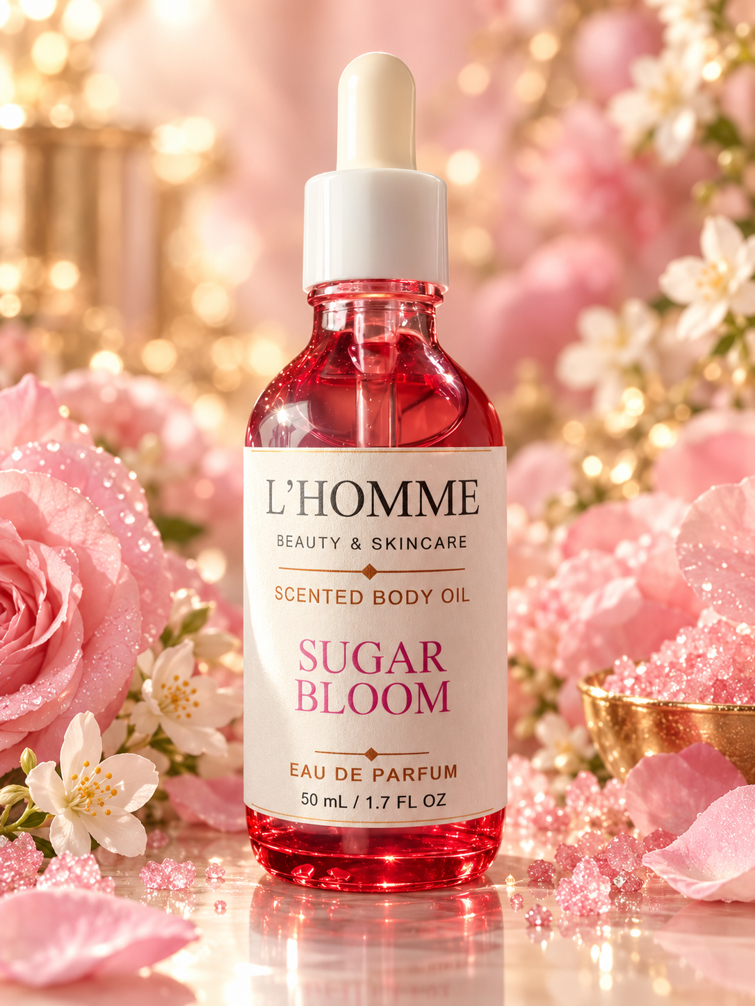 Sugar Bloom Eau de Parfum – L'Homme Beauty Inspired Fragrance
