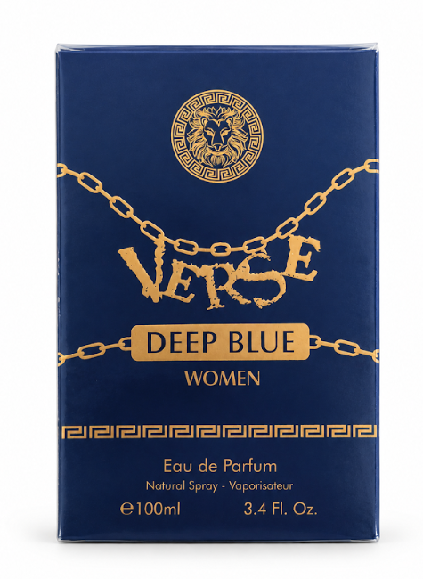 Verse Deep Blue Eau de Parfum L'homme Beauty Inspired Fragrance