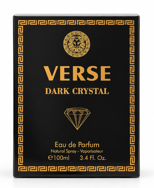 Verse Dark Crystal Eau de Parfum L'homme Beauty Inspired Fragrance