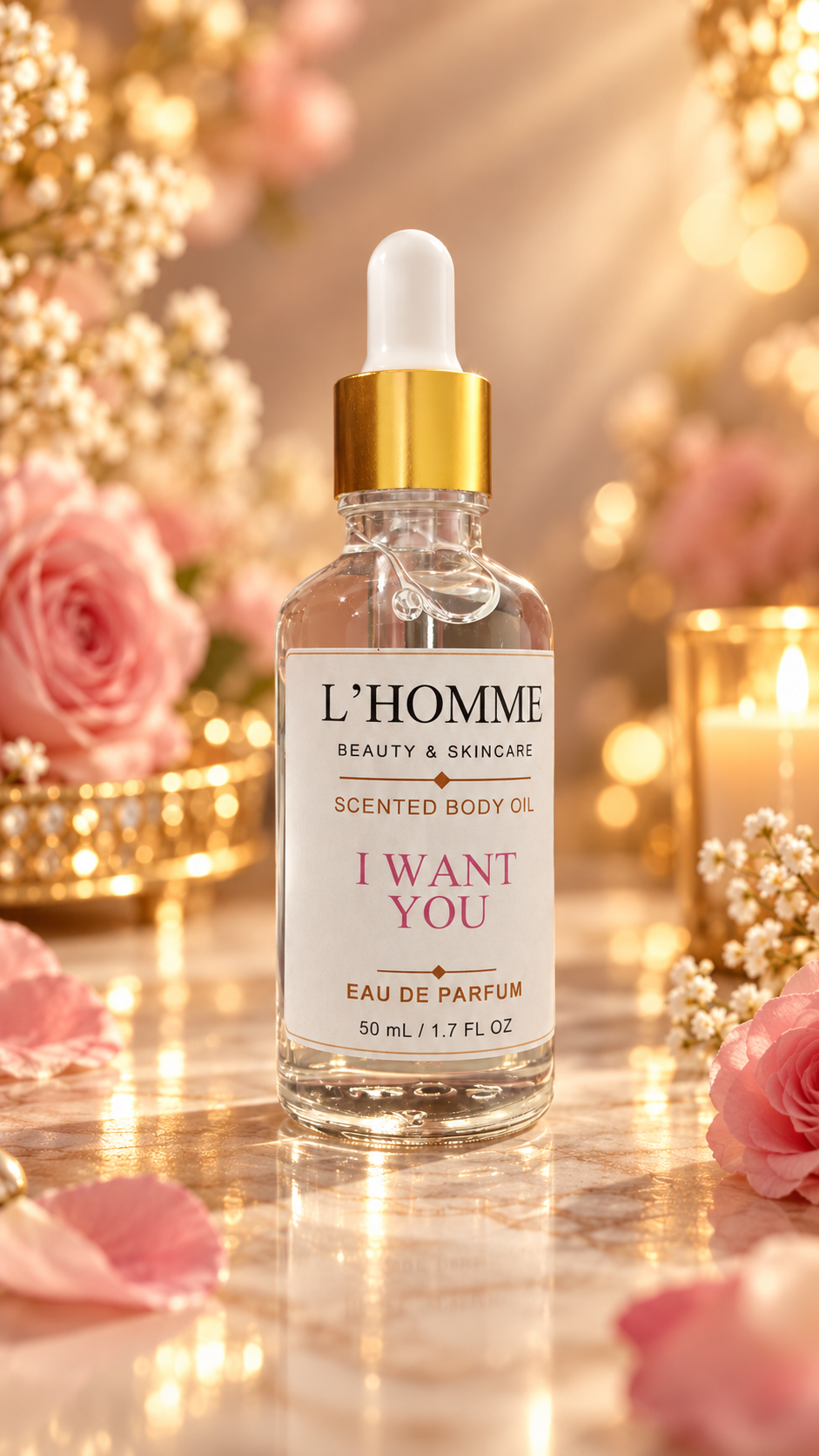 I Want You Eau de Parfum – L'Homme Beauty Inspired Fragrance