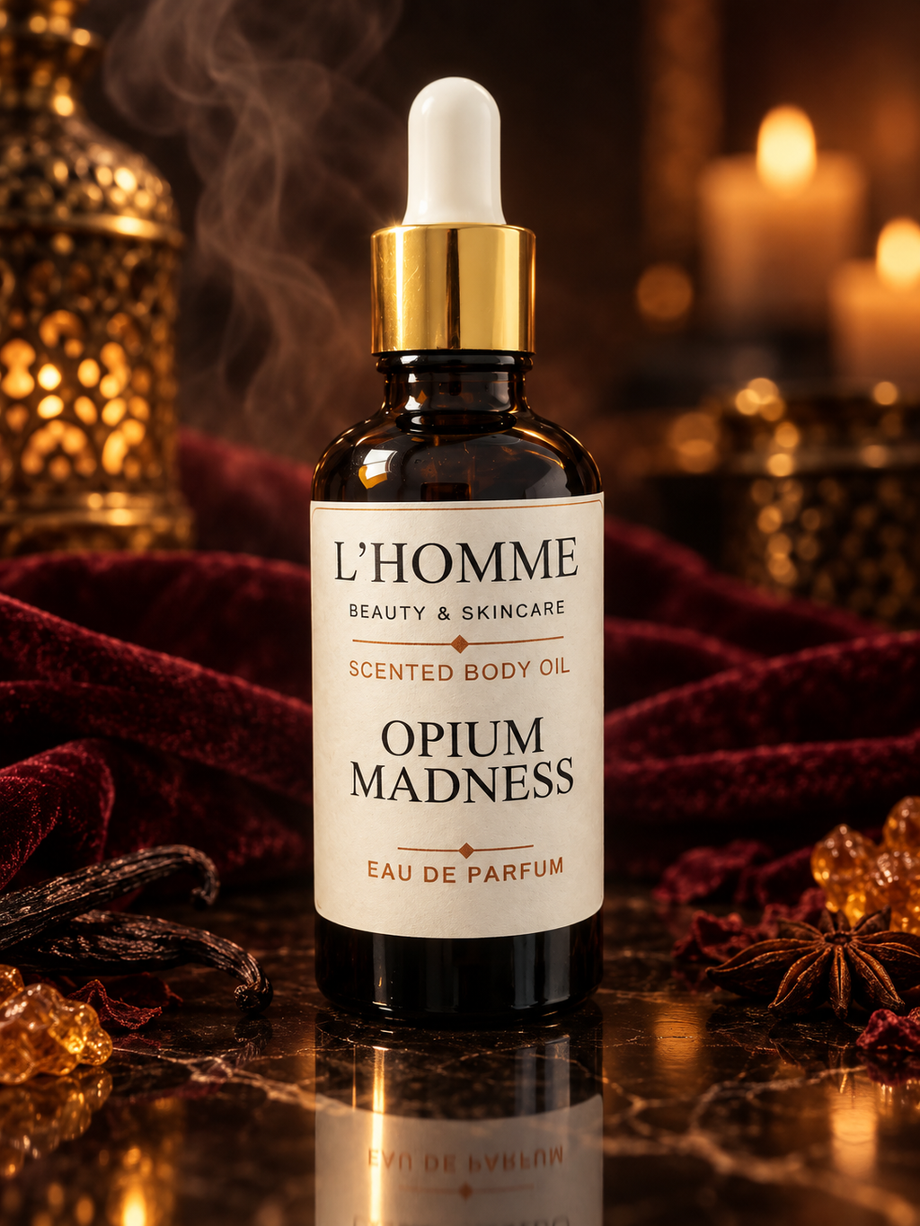Opium Madness Eau de Parfum – L'Homme Beauty Inspired Fragrance